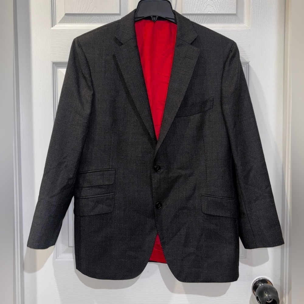 SUITSUPPLY Canonico Vitale Barberis mens Gray Pure Wool 130s Blazer size 38L​​​